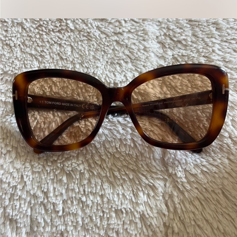 Tom Ford Brown Oversized Sunglasses